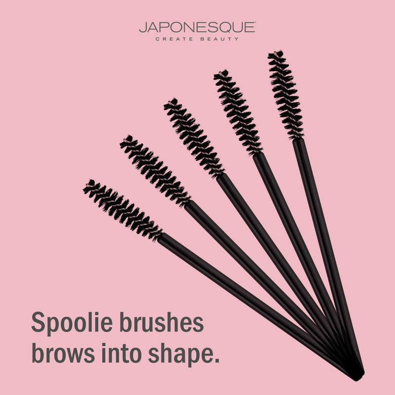 [Australia] - JAPONESQUE Brow Perfecting Kit, Beauty Scissors, Full-Size Slant Tweezers, Mini Tweezers, and Spoolie 