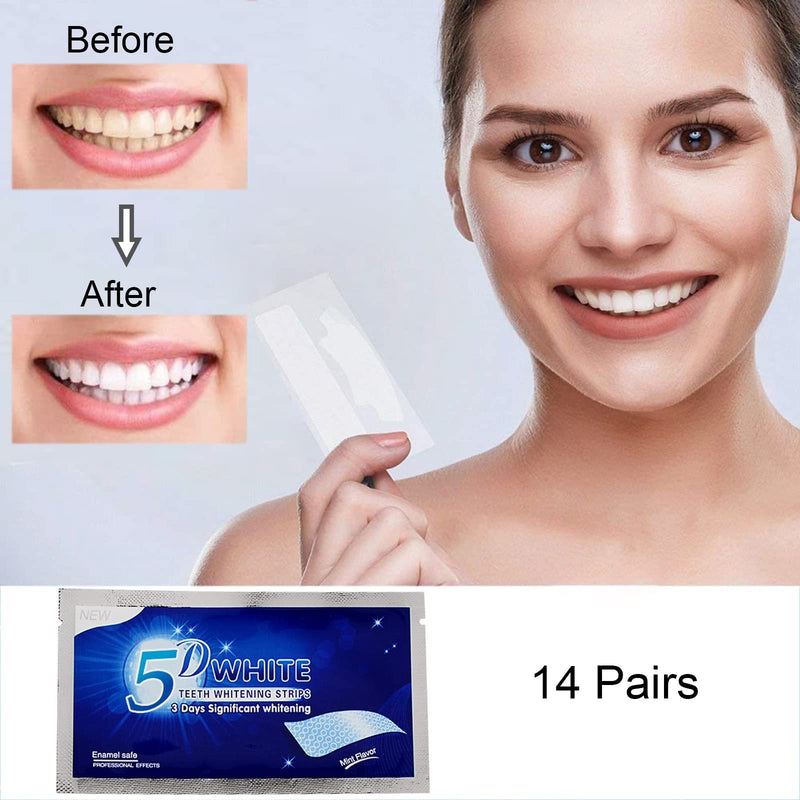 [Australia] - iZhuoKe 28 Pieces Teeth Whitening Strips,Teeth Whitening,Professional Teeth Stain Removal,Whiten Teeth 
