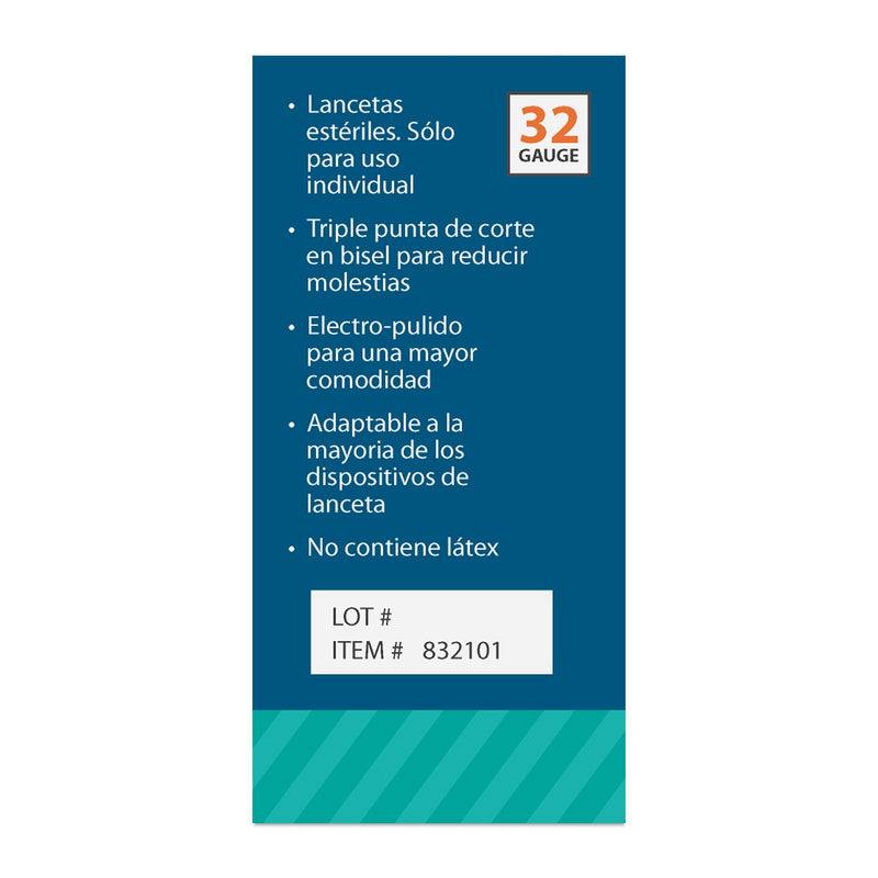 [Australia] - EasyTouch Twist Lancets - 32 G, (100 per Box) 
