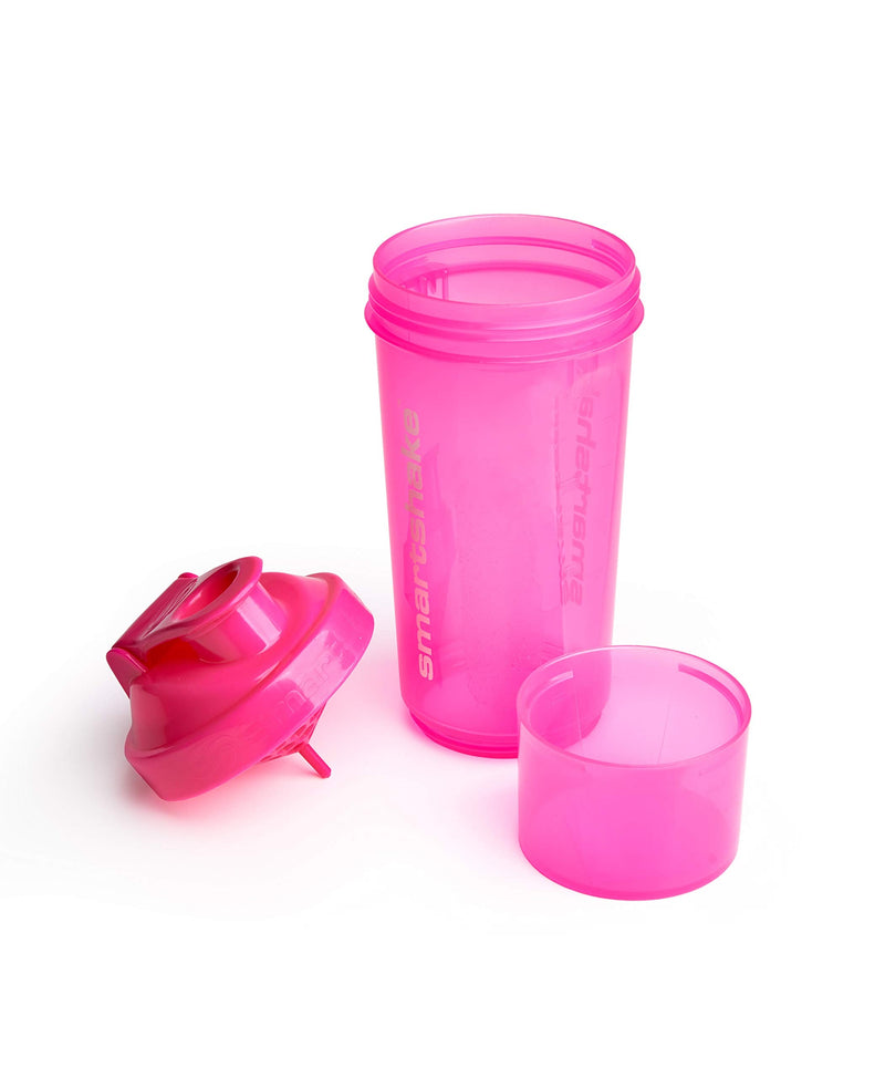 [Australia] - Slim Shaker Bottle, 500 ml Capacity, Neon Pink 