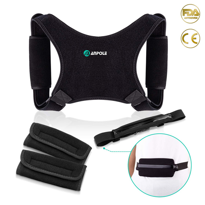 [Australia] - Posture Corrector for Men and Women, Comfortable Adjustable Upper Back Brace, Invisible Posture Back Support - Providing Pain Relief from Neck, Back and Shoulder - 2021 New 