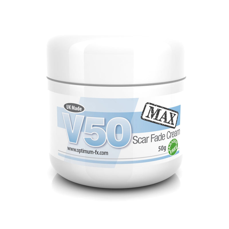 [Australia] - V50 MAX Scar Fade Cream DOUBLE STRENGTH Treat New and Old Scars Use Anywhere on Your Body Acne Scars Facial Blemishes Dark Spot Treatment 50 g 