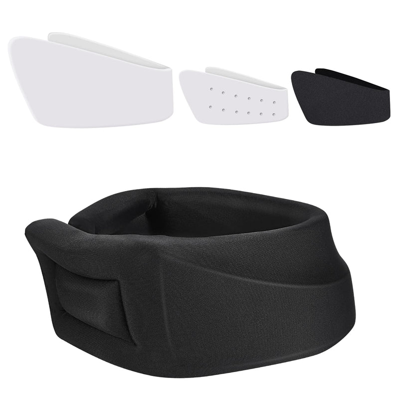 [Australia] - Healifty Neck Support Brace Universal Soft Foam Neck Collar Adjustable Cervical Neck Protection Brace Posture Corrector Shoulder Relaxer for Men & Women sleepers 