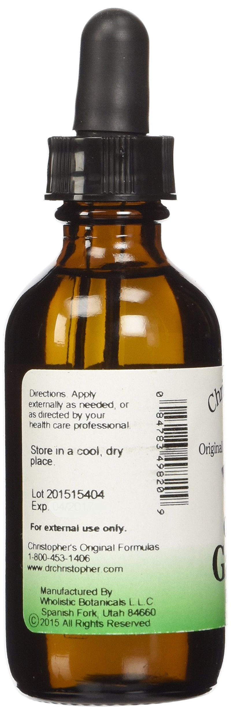 [Australia] - Dr. Christopher's Original Formulas Oil of Garlic 2 Oz 