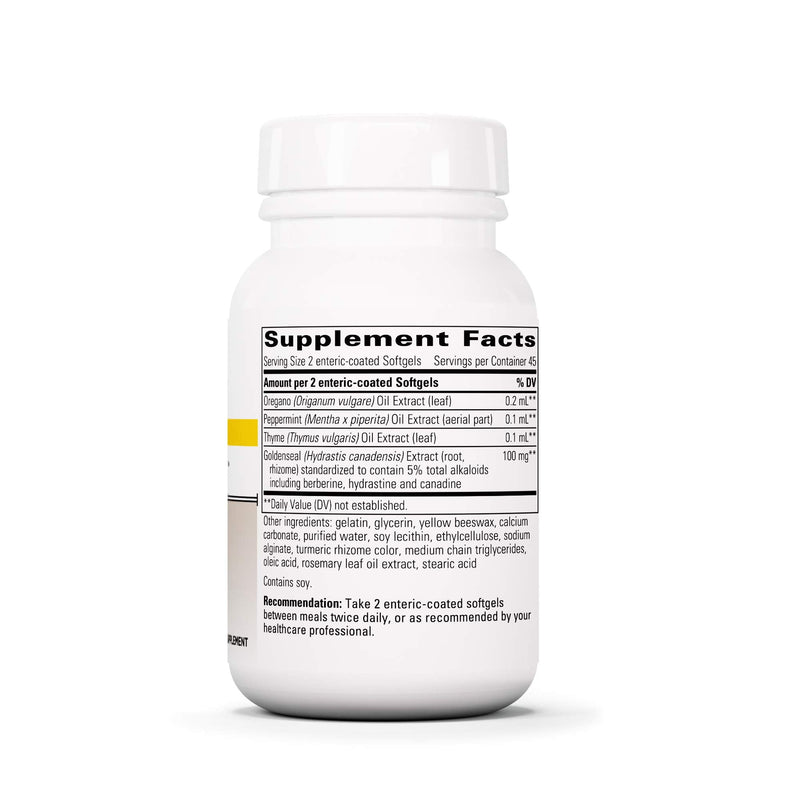 [Australia] - Integrative Therapeutics - Yeast Formula - Herbal Blend - Supports Healthy Yeast Balance - 90 Softgels Standard Packaging 