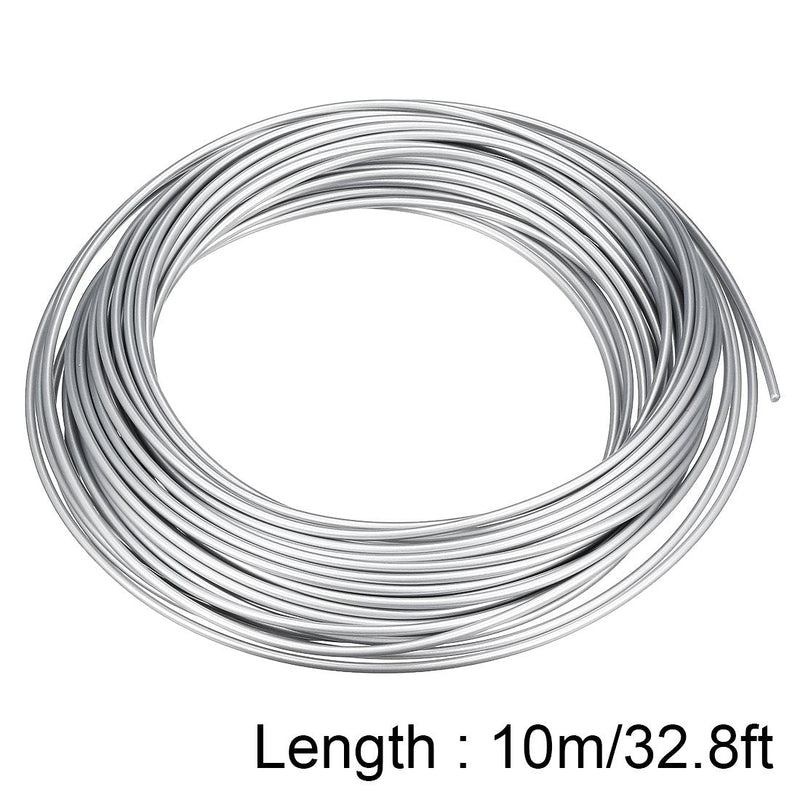 [Australia] - uxcell 3D Pen Filament Refills,32.8Ft,1.75mm PLA Filament Refills,Dimensional Accuracy +/- 0.02mm,for 3D Printer,Silver Tone 