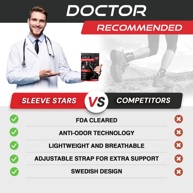[Australia] - Sleeve Stars Ankle Brace Achilles Tendonitis Support, Foot & Plantar Fasciitis Support Strap, Heel & Tendon Bandage Pain Relief, Ankle Tape & Compression Wrap Sleeve for Men & Women 1 Beige 