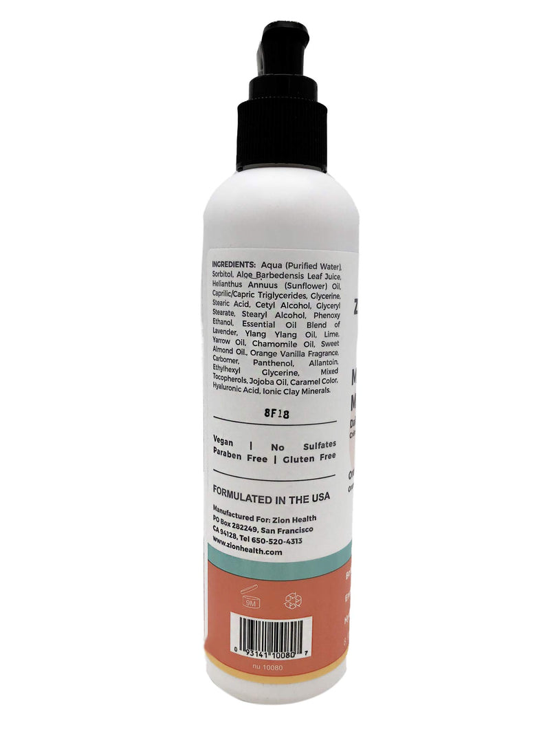 [Australia] - Zion Health Lotion 8 oz Orange Vanilla 