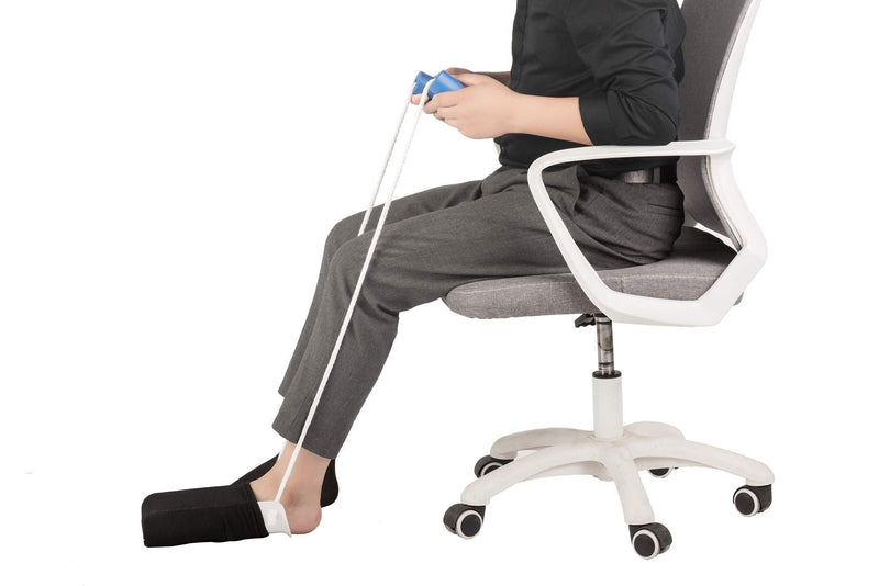 [Australia] - COW&COW Wide 5" Sock Aid with Foam Handles and Length Adjust Cord-Sock Assistant Device Large (Pack of 1) 