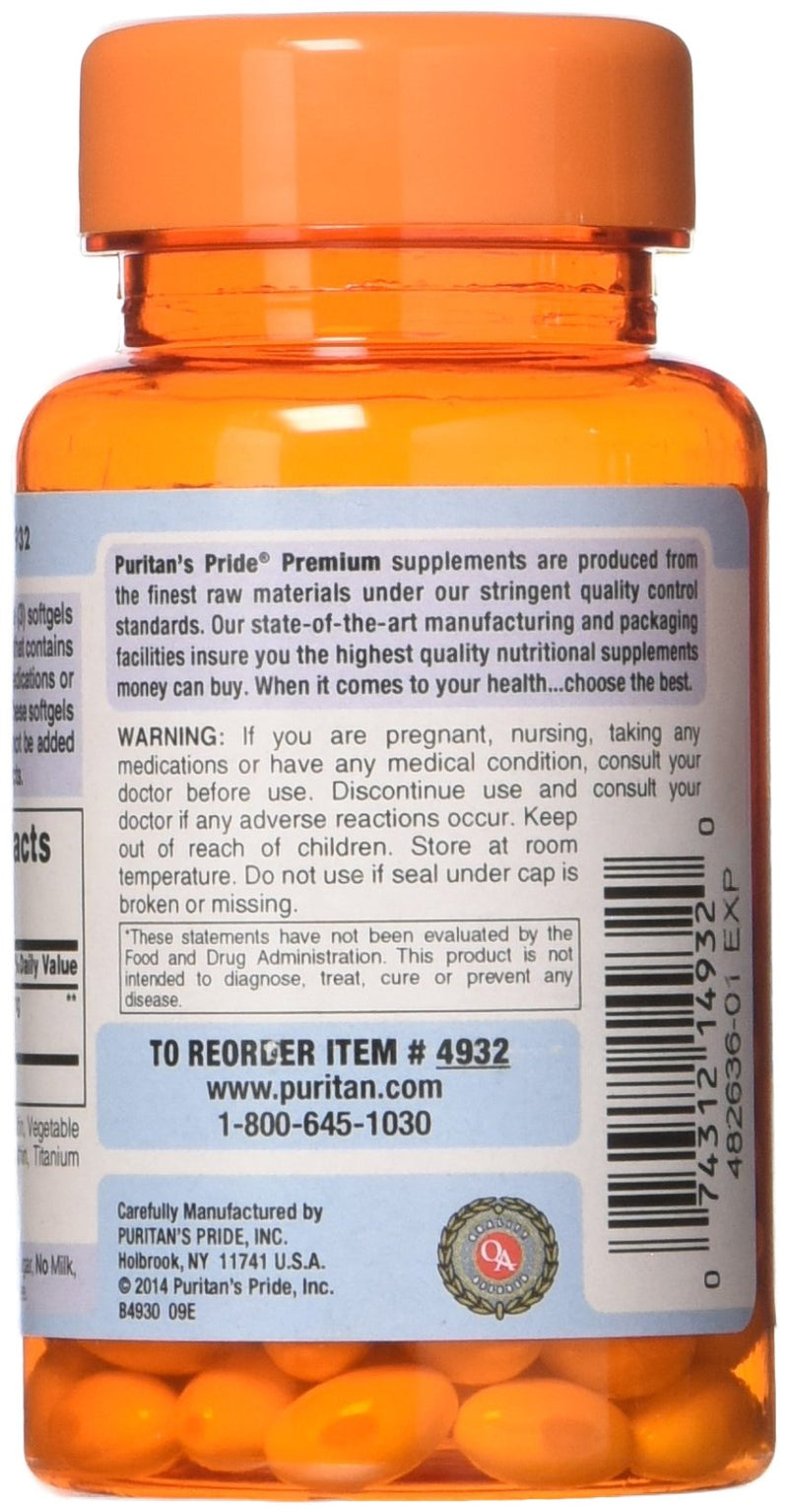 [Australia] - Puritans Pride Lactase Enzyme 125 Mg, 120 Count 