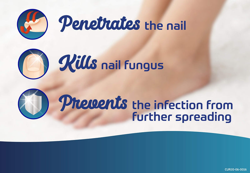 [Australia] - Curanail Fungal Nail Treatment 3ml with 5% Amorolfine, Effective Against Finger / Toenail Fungus 