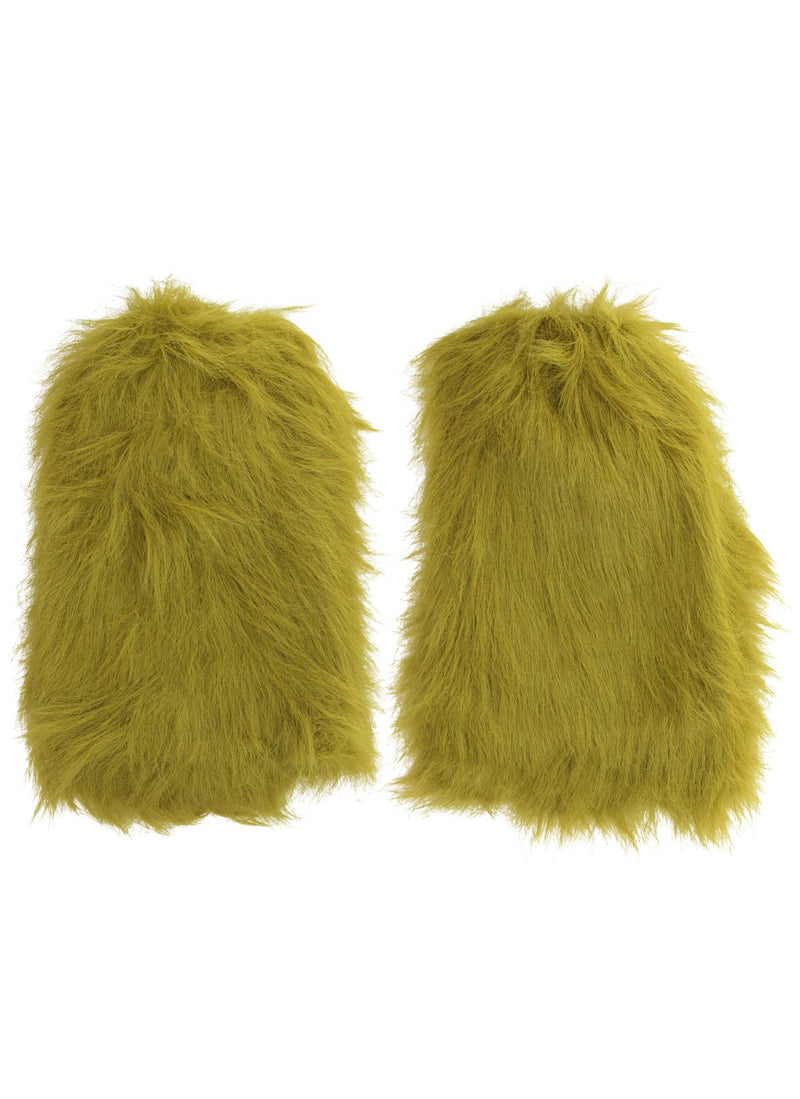 [Australia] - Dr. Seuss The Grinch Fuzzy Leg Warmers Costume Accessory for adults and teens 