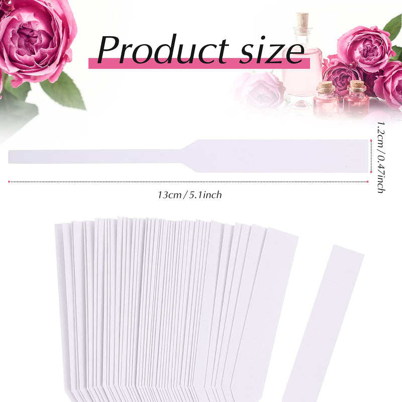 [Australia] - 800 Pcs Perfume Scent Test Strips Disposable White Blotter Fragrance Strips Paper Sample Tester Strips for Aromatherapy Testing Essential Oils Fragrances Scents 