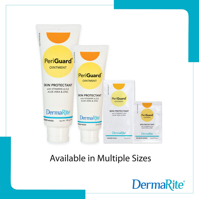 [Australia] - PeriGuard Skin Protectant Ointment - Vitamin A, D, E, Aloe Vera, Zinc, Petroleum Based Moisture Barrier – 7 oz Tube 7 Ounce (Pack of 1) 
