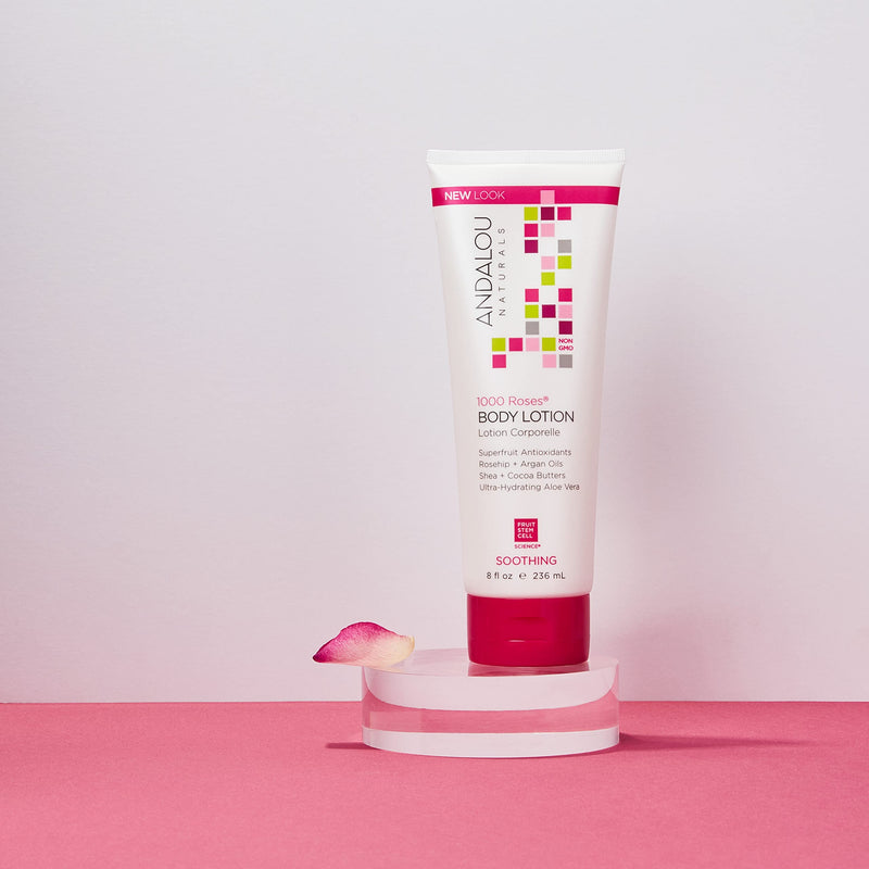[Australia] - Andalou Naturals 1000 Roses Soothing Body Lotion, 8 Fl Oz 8 Fl Oz (Pack of 1) 