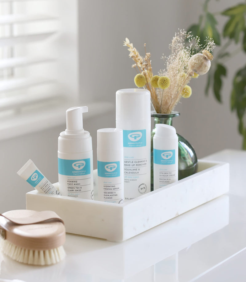 [Australia] - Green People Gentle Cleanse & Make Up Remover 150ml | Organic Facial Cleanser | Natural Face Wash for Normal Skin, Dry Skin | SLS-Free, Paraben Free & Ethyl Alcohol Free | Cruelty Free & Vegan 