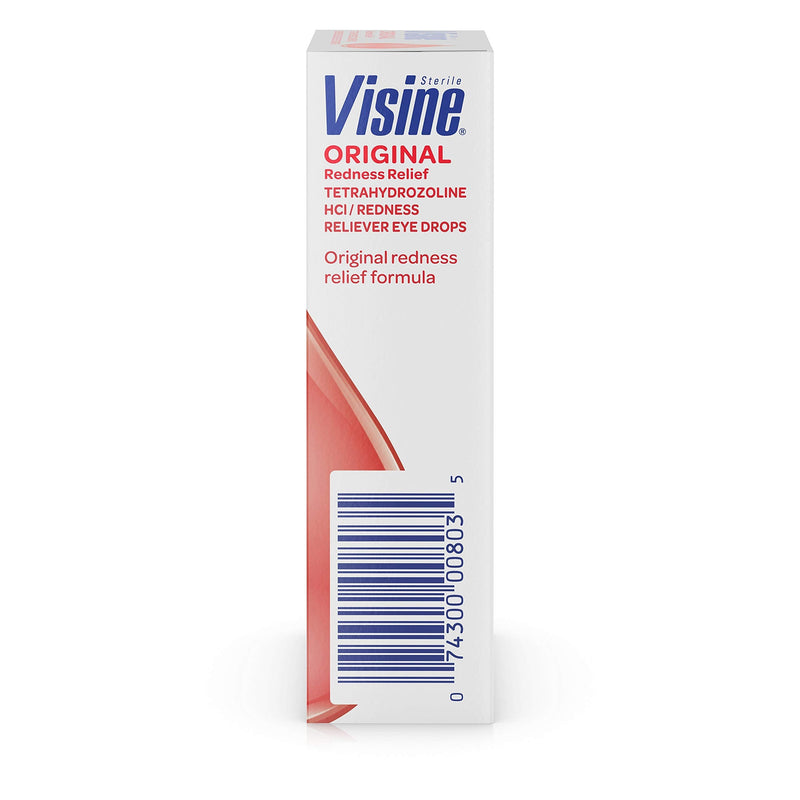 [Australia] - Visine, Redness Relief, Irritation Eye Drops Original, 0.5 fl oz, Clear 