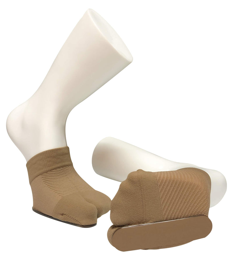 [Australia] - OrthoSleeve TT3 Turf Toe Brace (Single Brace) specifically designed to treat and prevent Hallux Limitis (turf toe) and relieve pain from big toe fractures (S/M, Left Foot) S/M Left Foot 