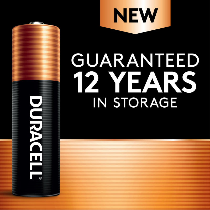 [Australia] - Duracell Coppertop AA Batteries with Power Boost Ingredients, 8 Count Pack Double A Battery with Long-lasting Power, Alkaline AA Battery for Household and Office Devices 