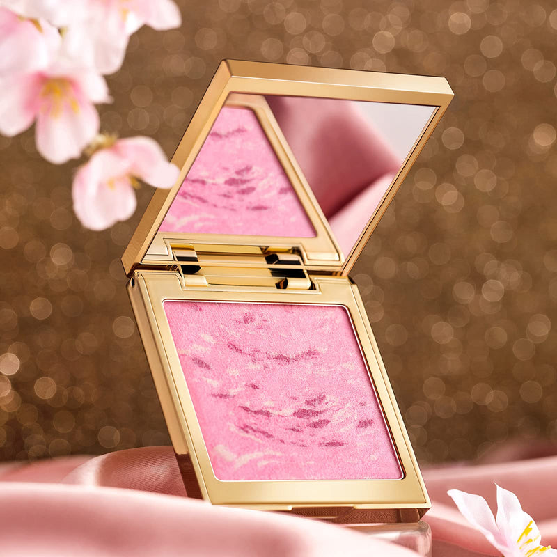 [Australia] - CATKIN Makeup Powder Blush Cheek Color Coral Pink Peach High Definition Natural Blusher (C01) C01 