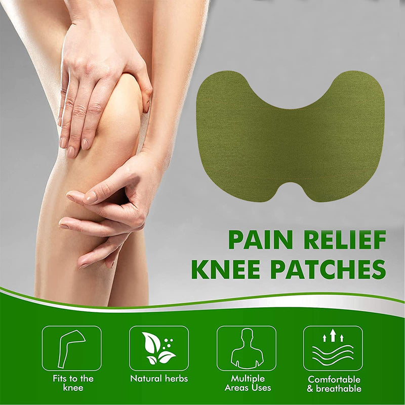 [Australia] - MQ Pain Relief Patches, Knee Pain Relief Plasters, Knee Pain Paste Wormwood Sticker,12PCS Pain Relieving for Neck/Knee/Muscles Joints Pain 