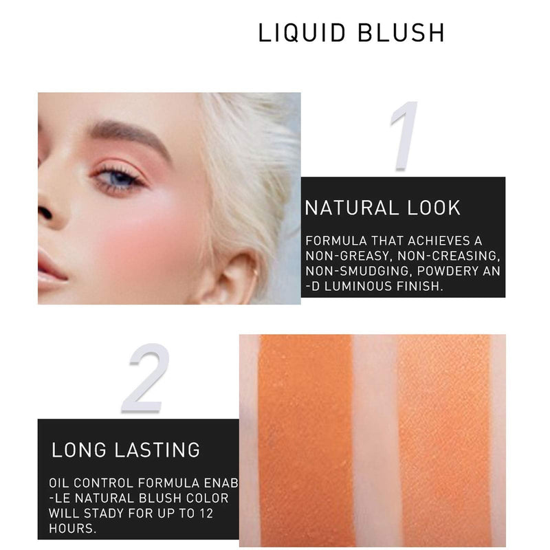 [Australia] - Blush Stick Matte Blusher Cream,Liquid Blusher Face Blusher Blusher Faceshapingmakeup Blusher Brightening Cream Blusher For Blushes Makeup Cosmetic #04 