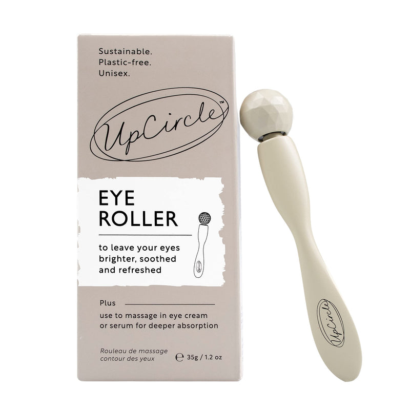 [Australia] - UpCircle Eye + Face Roller 1pc � Metal + Plastic-Free � For Dark Circles + Puffy Eyes � With Cooling Effect to Boost Circulation For Healthy Glow � Sustainable + Reusable 