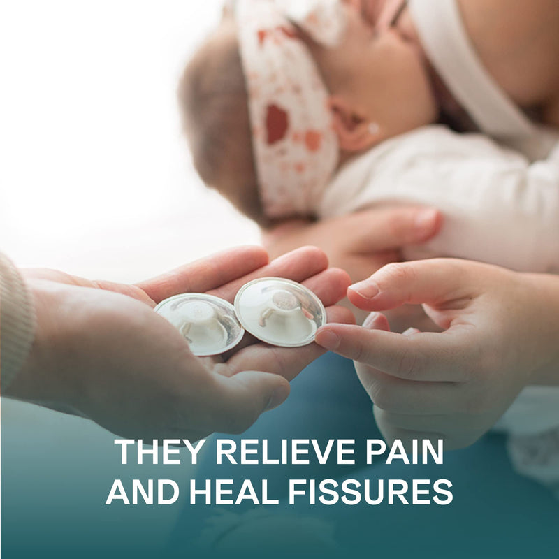 [Australia] - Nipple Shields in Tri-Laminate Silver, Nickel-Free - Nipple Shields for Nursing Newborn - Breast Pads for Prevention and Treatment of Nursing Breast Fissures |Medical Device Class 1 Koala Silver Cup 