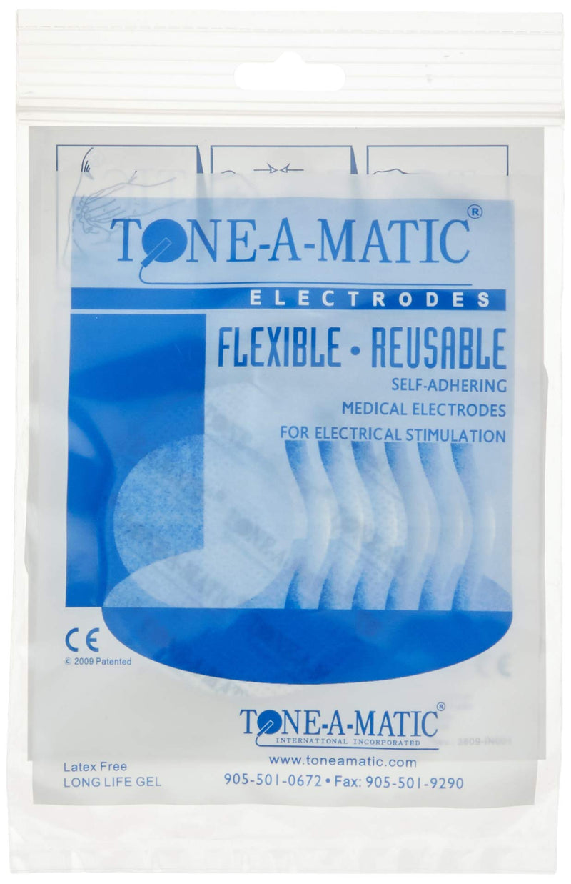 [Australia] - TAMTEC Adhesive Replacement Electrodes/Sticky Pads - 20 Pack for Electronic Muscle Stimulator (EMS) / TENS (Small, 2") Small 