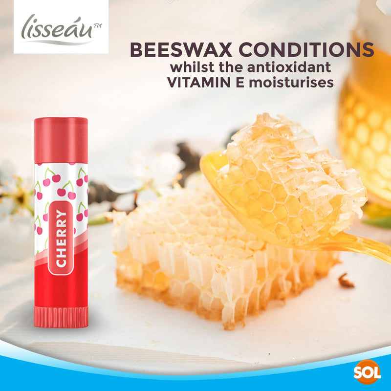 [Australia] - 7pk Lip Balm Set | Flavoured Lip Balms with Beeswax and Vitamin E | Moisturising Lip Balm Multipack | Protect & Hydrate Beeswax Lip Balm Stick | Lip Balms | Lipbalm | Lip Moisturiser | Girls Lip Balm 