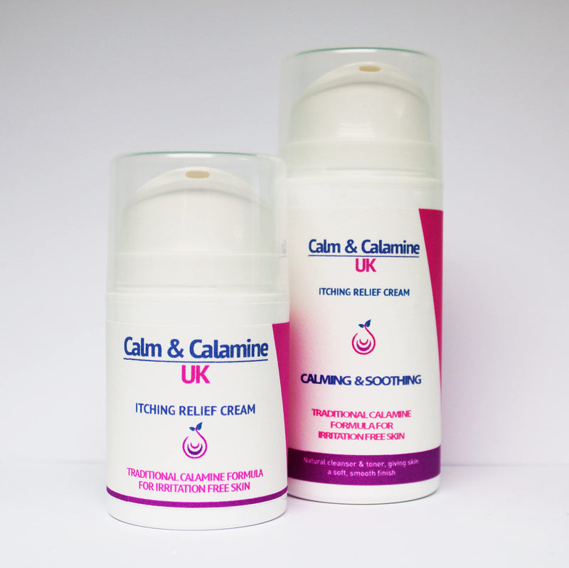 [Australia] - Veil Cover Cream Calm and Calamine UK | Traditional Calamine Cream for Irritated or Itchy Skin Relief 50g 