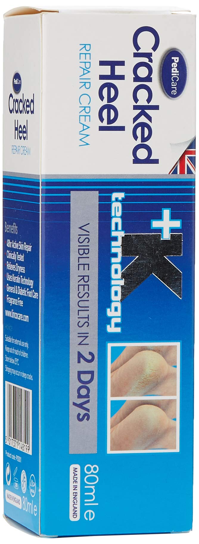 [Australia] - Silkia PEDICARE Cracked Heel Repair Cream | 48hr Active Skin Repair | Clinically Tested | 80 ml 