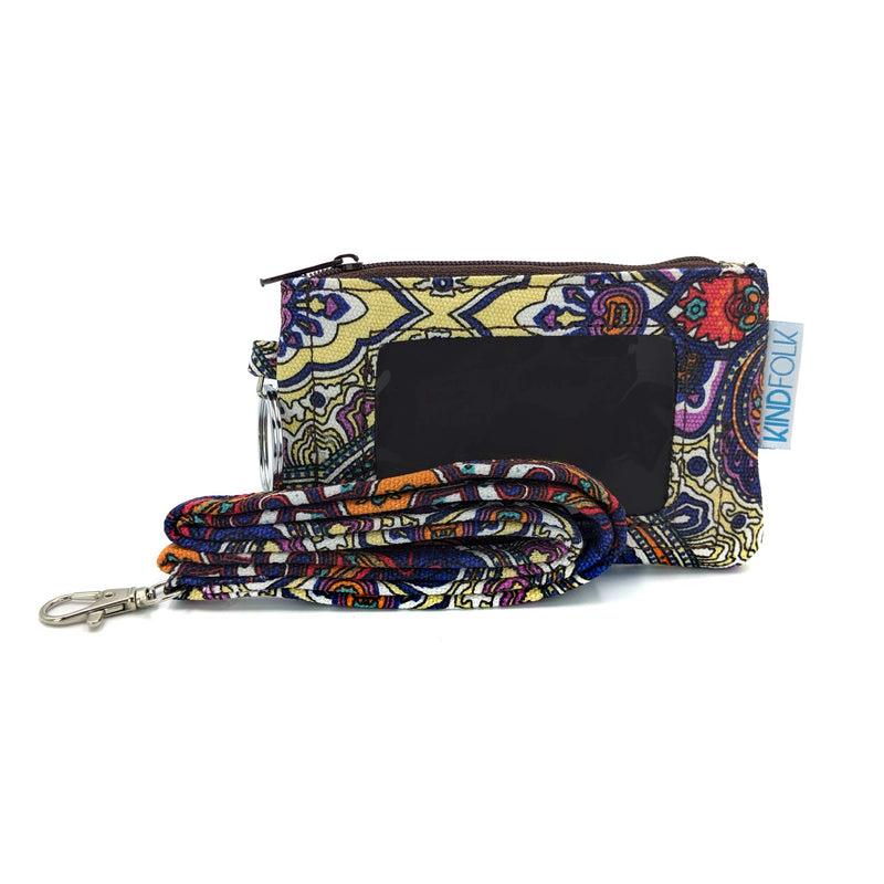 [Australia] - Kindfolk Accessories Bundle - ID Holder and Lanyard, Accessory Pouches and Makeup Bag Celestial 