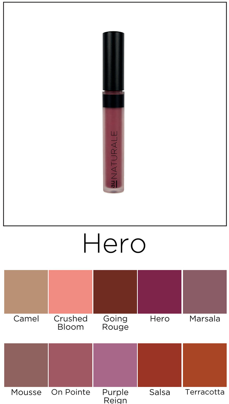 [Australia] - Au Naturale su/Stain Lip Stain in Hero | Vegan | Organic | Made in USA 