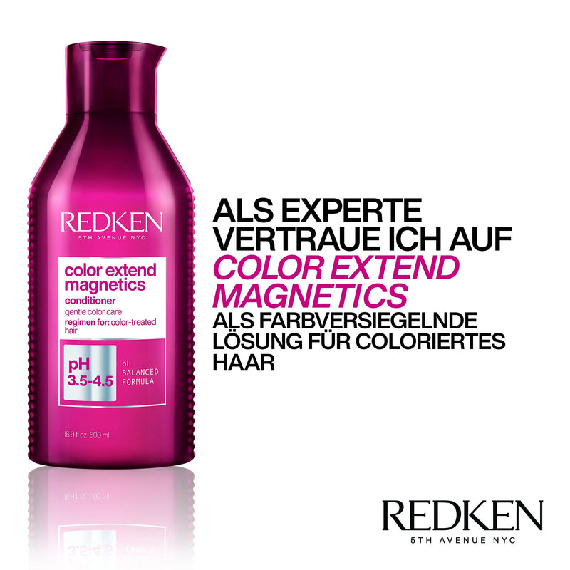 [Australia] - Redken | Conditioner for coloured hair, conditioner for long-lasting colour, brilliance and shine, colour extend magnetics conditioner, 1 x 500 ml CEM Conditioner 500 ml 