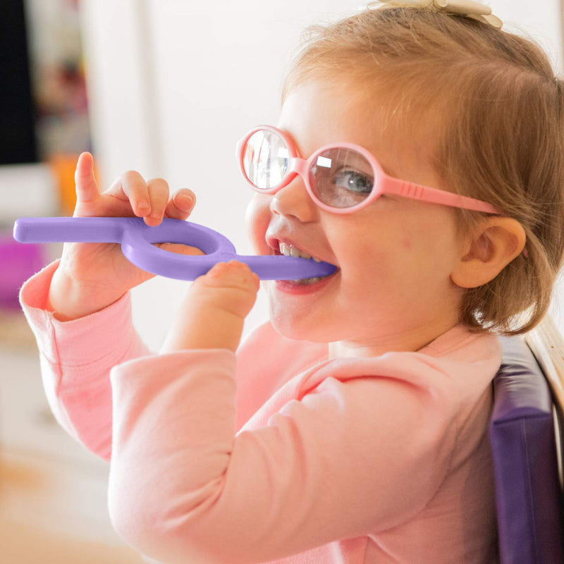 [Australia] - TalkTools® Purple Chewy | Oral Motor Sensory Tool for Kids and Toddlers | Therapy Tools to Improve Chewing and Biting 