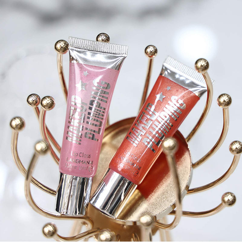 [Australia] - Petansy 8 Colors Glitter Liquid Lipstick Set, Shimmer Lip Gloss Lip Plumper Natural Lip Enhancer, Lip Maximizer Lip Gloss, Reduce Fine Lines, Beautiful Fuller & Hydrated, Instantly Sexy Lips 