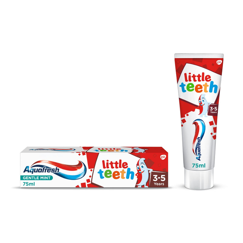 [Australia] - Aquafresh Kids Toothpaste, 3-5 years, Little Teeth, 75 ml (Pack of 1) Little Teeth 75ml 