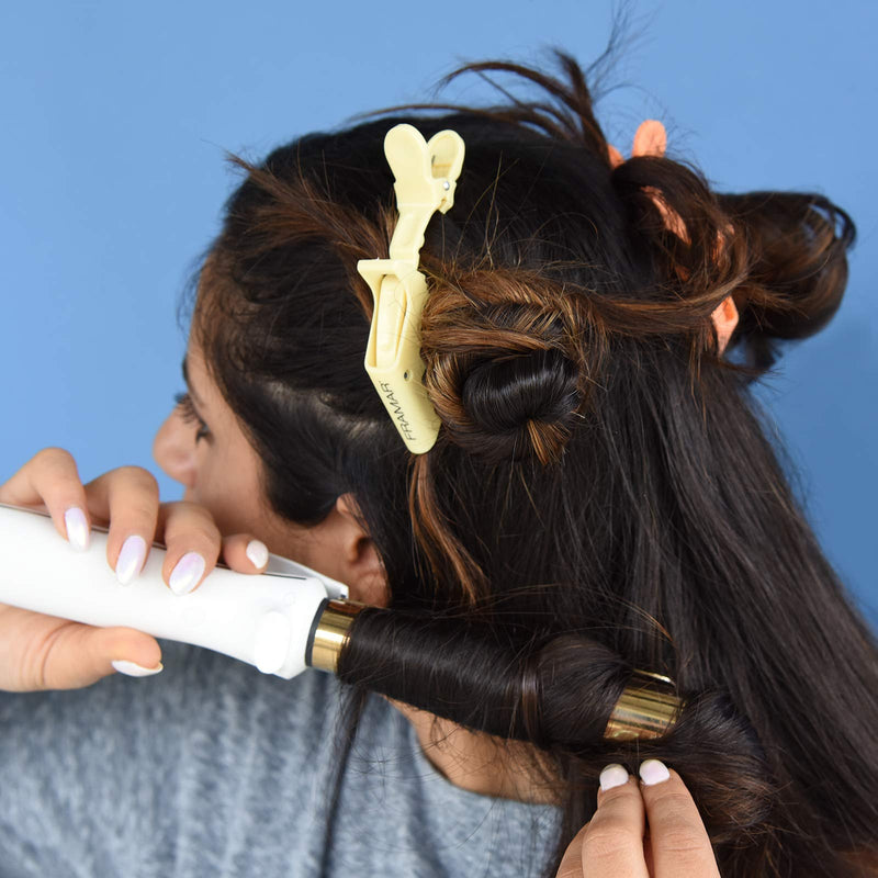 [Australia] - Framar Pastel Alligator Hair Clips 10 Pack – Professional Alligator Clips For Hair, Hair Clips For Styling, Hair Styling Clips, Aligator Clips, Salon Hair Clips, Plastic Hair Clips, Gator Clips 