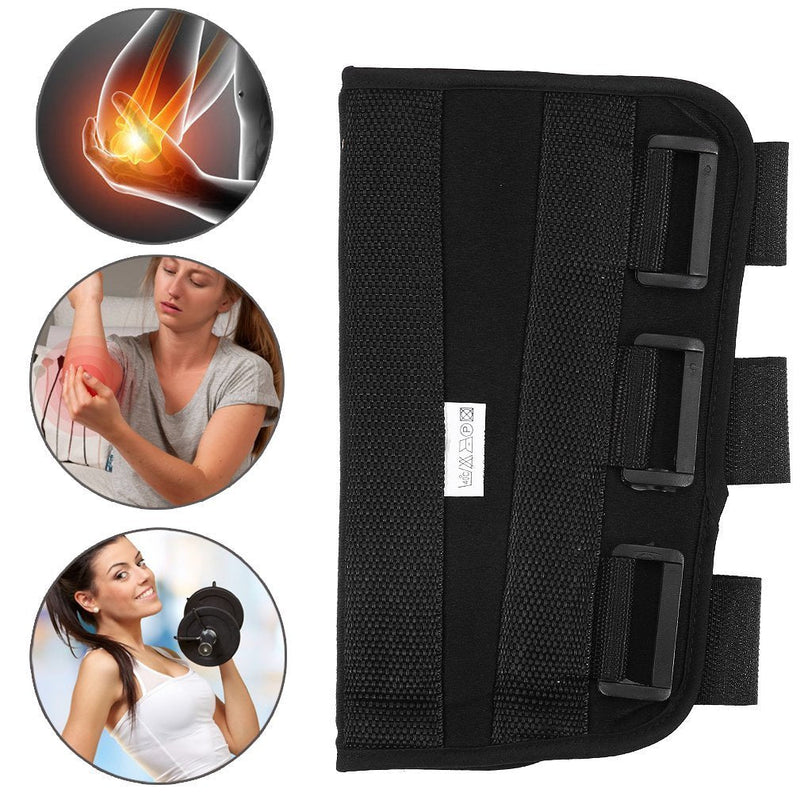 [Australia] - Elbow Support, Premium Adult Elbow Immobilizer Stabilizer Support Brace Available in three sizes | Adjustable Elbow Brace(M) M 