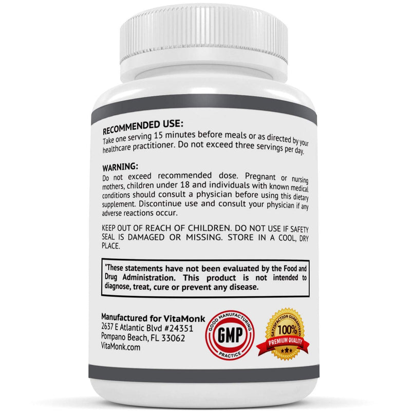 [Australia] - HistaResist™ Histamine Blocker for Histamine Intolerance - DAO Enzyme Supplement by Vitamonk® - Optimal Dose of Diamine Oxidase to Help Shield Histamine for Smooth Digestion - 60 Capsules 