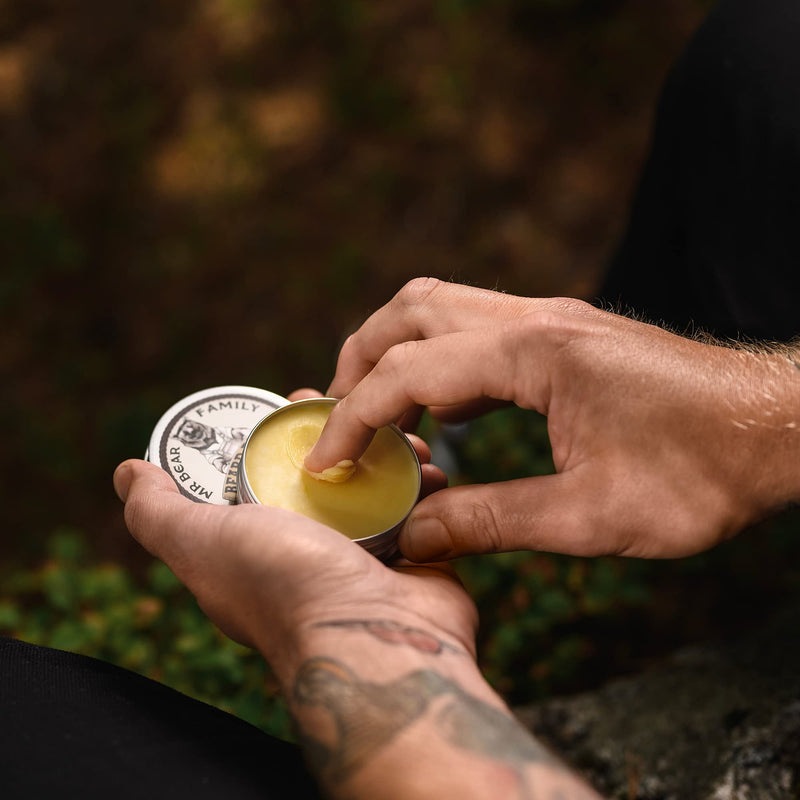 [Australia] - Beard Balm Beard Wax for Men – Nourishing Beard Conditioner Beard Moisturiser Contains Shea Beard Butter + Beeswax + Jojoba Oil – Scented Beard Softener Styling Balm 60ml (Wilderness, 60ml) Wilderness 