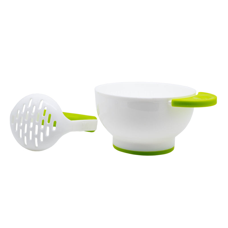 [Australia] - NUK Baby Food Masher and Bowl | 6 Months + | Dishwasher Safe | BPA Free, 1 Count (Pack of 1) green 