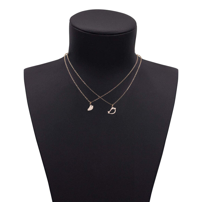 [Australia] - Gzrlyf Mother Daughter Bird Necklace Set Mom and Daughter Necklace Mother’s Day Gifts for Mother&Daughter Aunt&Niece necklace set RG 