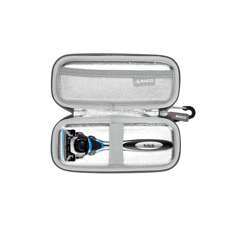 [Australia] - RLSOCO Carrying Case for Merkur Futur & 23C/33C/34C/37C/38C Razor Compatible with MERKUR DOVO Razor 
