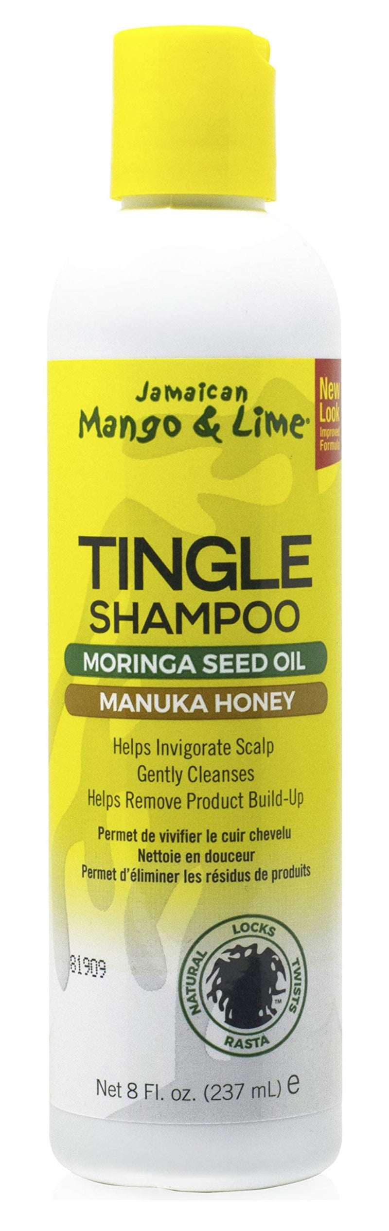 [Australia] - Jamacican Mango & Lime No More Itch Grow Spray 8oz with Tingle Shampoo 8oz & Locking Creme Wax 6oz 