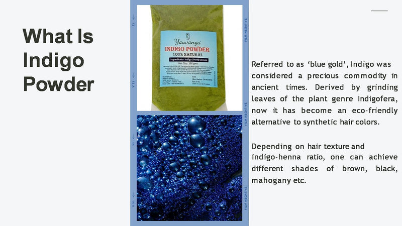[Australia] - Yauvanya Pure Indigo Powder for hair - 3 X 100 Gms 