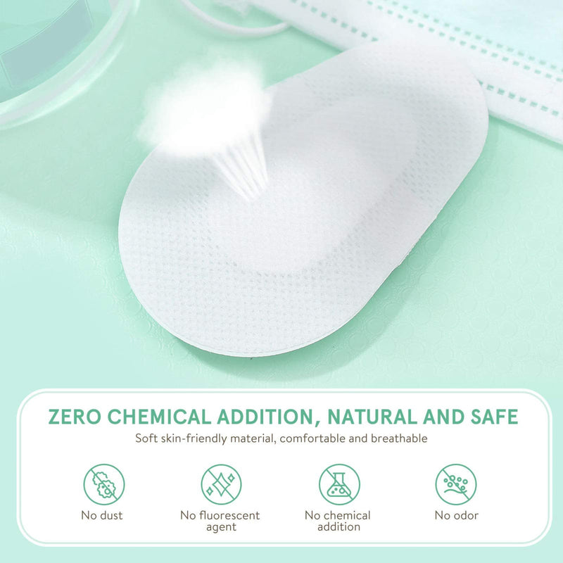 [Australia] - Lurrose 20 Pcs Sterile Nonwoven Eye Pads Self-adhesive Sterile Eye Patch Self Adhesive Wound Dressings for Adults 