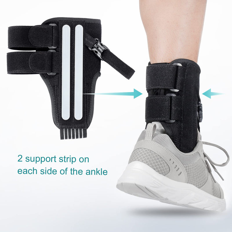 [Australia] - Foot Drop Brace for Walking Lifting Shoes, Drop Foot AFO Brace Help Raise Shoes, Foot Up Splint for Ankle, Improved Walking Gait, Prevent Falls and Injuries, for Left and Right Foot,Fits Women and Men 