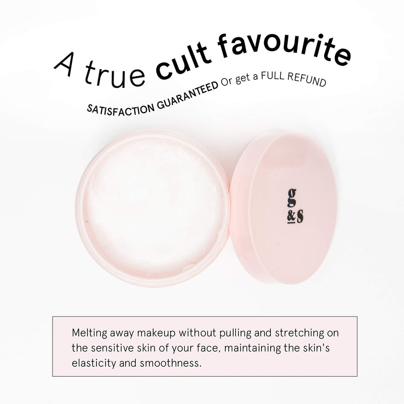 [Australia] - Makeup Melt Cleansing Balm - F-Balm - Vegan - Makeup Cleansing Balm - Makeup Remover Balm (125 ml) By grace and stella 